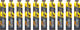 Powerbar PowerGel Hydro - 20 unidades - cola - caffeine/1340 