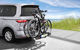 Eufab TECDC1+ Bike Rack for Trailer Hitch - black-black