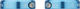 Peaty's Bagues de serrage Monarch Grips - turquoise