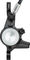 Magura Set de frenos de disco d+t MT4 eSTOP Carbotecture - polished black anodized/Set/Flip-Flop (no específico de lado)
