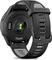 Garmin Forerunner 265 Smartwatch mit Schnellwechsel-Silikon-Armband 22 mm - schwarz