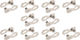 Shimano Verrou de Maillon SM-CN900-11 Quick-Link - 10 pièces - argenté