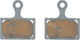 Shimano Bremsbeläge K04S-MX für Flat Mount / BR-M9100 - universal/gesintert