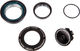 Reset Racing Juego de dirección Flatstack A9 ZS44/28,6 - EC44/40 - negro/1 1/8" - 1,5" tapered/ZS44/28,6 - EC44/40