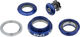 Chris King InSet i7 ZS44/28,6 - EC44/40 Mixed Tapered GripLock Steuersatz - navy/1 1/8"/ZS44/28,6 - EC44/40