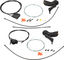 Shimano GRX BR-RX400 + ST-RX400 Disc Brake Set - black/Set/left/right (side-specific)