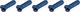 Sapim Écrous Polyax en Aluminium - 5 pièces - bleu