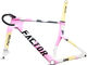 Factor Kit de Cadre ONE Blush Disc Carbone Shimano 28" - blush/M/28"/0 mm/43 mm/38 cm, 110 mm, 0 mm Rise