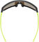 uvex Gafas para niños Skyryse Jr. - black-yellow/mirror yellow