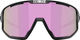 Bliz Lunettes de sport Fusion Small - matte black/brown-rose