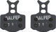 GALFER Plaquettes de Frein Disc Standard pour Formula - semi-métallique - acier/FO-002
