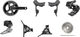 SRAM Groupe Rival eTap AXS HRD FM 2x12 vitesses 35-48 - black/SRAM XDR/10-30/SRAM XDR/À braser/172,5 mm/sans
