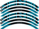 NEWMEN Felgen Decal Kit X.A.25 - turquoise/27,5"