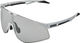 uvex pace perform V Sportbrille - white matt/litemirror silver