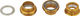 Chris King GripNut Sotto Voce EC30/25,4 - EC30/26 Gewindesteuersatz - gold/1"/EC30/25,4 - EC30/26