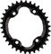 absoluteBLACK Oval 1X Kettenblatt für Shimano XT M8000 / SLX M7000 / HG+ 12-fach - black/34 Z