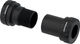 Rotor Eje de pedalier de acero BB 4224 BB30 para 24 Road - negro/BB30