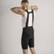 GripGrab Grinta Culote con tirantes - black/L