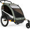 Burley Remolque para niños D'Lite X Double - sage green-grau | 20"