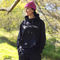 Burgtec Sudadera con Capucha Black Logo - black/M