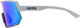 uvex sportstyle 235 sports glasses - rhino-deep space mat/mirror blue
