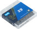 KMC X9 9-speed Chain - grey/114