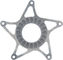 absoluteBLACK Étoile de Plateau E-Bike pour Shimano STEPS - titanium