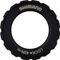 Shimano SM-RT70 Center Lock Brake Rotor for SLX w/ External Teeth - silver/203 mm