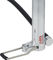 Lezyne Bomba Micro Floor Drive HP sin indicador de presión - plata
