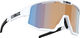 Bliz Fusion Small Nano Optics Nordic Light Sportbrille - matte white/coral-orange-blue