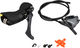 Shimano GRX BR-RX810 + BL-RX810 Disc Brake - black-grey/Front wheel/Left (side-specific)
