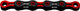 KMC DLC11 Waxed Kette 11-fach - black-red/118