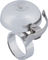 Crane Bells Mini Suzu Spacer Fahrradklingel - silver