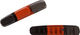 Kool Stop Gomas de frenos Cartridge R7 Dura 2 - negro-salmón-gris