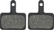 GALFER Plaquettes de Frein Disc Standard pour Shimano - semi-métallique - acier/SH-002