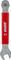 Unior Bike Tools Llave para pedales 3 en 1 1620/2P - red-silver