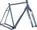 Cinelli Nemo TIG Gravel II Rigid Fork Frame Set - green pink | 47 mm | XXL | 1 1/8" - 1,5" tapered
