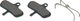 GALFER Disc Pro Brake Pads for SRAM/Avid - semi-metallic - steel/SR-005