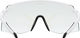 uvex uvex pace stage V lunettes de sport - black mat/mirror blue