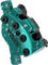 SRAM Maven Ultimate Stealth Expert Kit f+r Set Disc Brake - black-teal splatter/Flip-Flop (non-side-specific)/Set