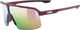 uvex ramp sports glasses - burgundy matt | mirror rose