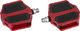 Shimano PD-EF205 Platform Pedals - red
