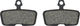 GALFER Bremsbeläge Disc Standard für SRAM/Avid - semi-metallisch - Stahl/SR-004
