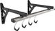 Stashed Products Soporte de pared para bicicleta SpaceRail 4x - negro-plata