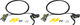 Magura Set de frenos de disco MT7 Pro HC Carbotecture d+t - black-mystic grey anodized/Set/Flip-Flop (no específico de lado)