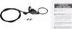 Shimano XT Schaltgriff SL-M8100 Mono mit Klemmschelle 2-fach - schwarz/2-fach