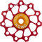 KCNC Jockey Wheel Ultra Light Schalträdchen - rot/11 Zähne