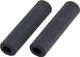 ESI Poignées de guidon en silicone nervurées épaisses - black/130 mm