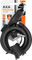 Axa Candado de cable Resolute 15-120 - negro | 120 cm