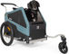 Burley Remolque para perros Bark Ranger XL - turquoise mate | 20"